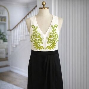 SACHIN + babi knee length embroidered dress sz 2